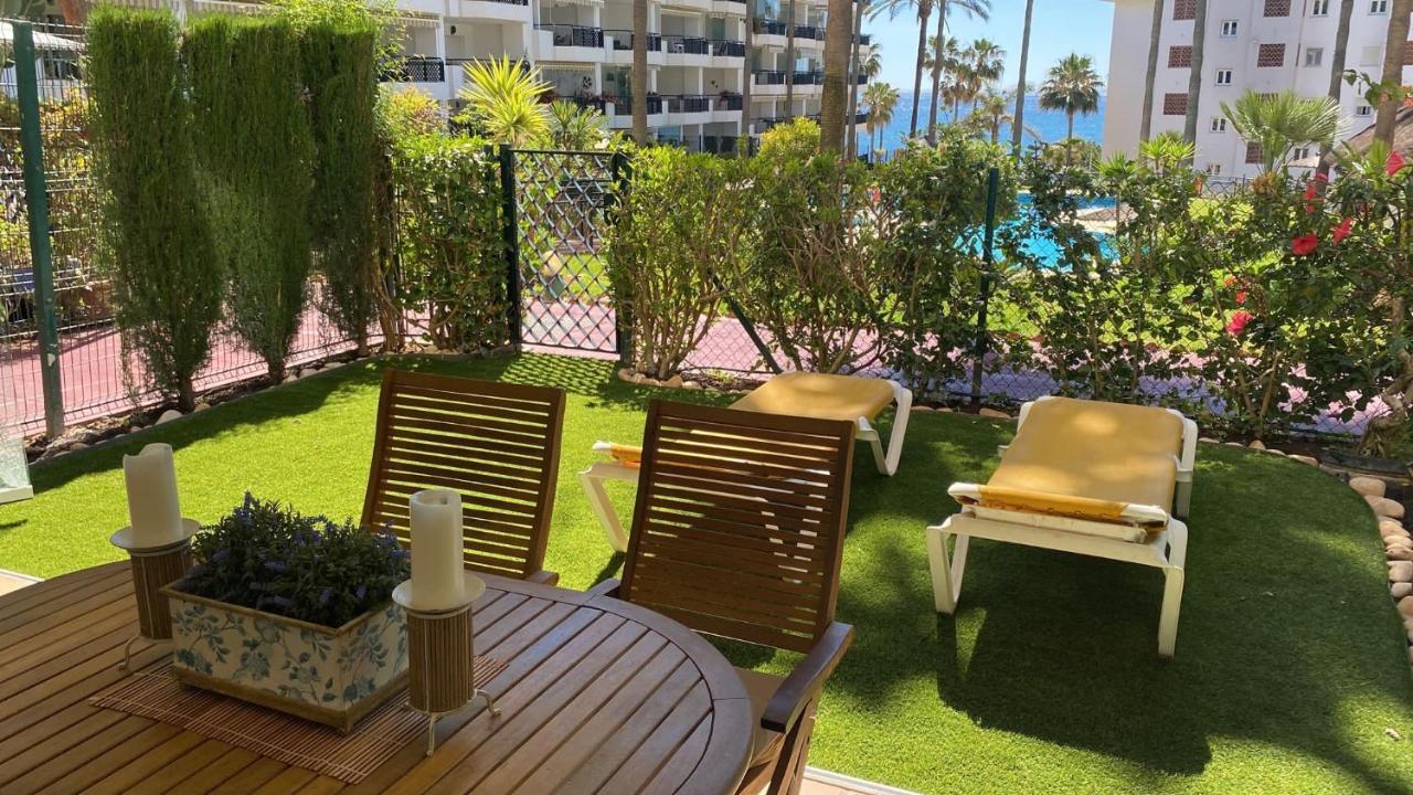 Mi Capricho, Beachfront, Grownfloor, Private Garden & Terrace Sitio de Calahonda ภายนอก รูปภาพ